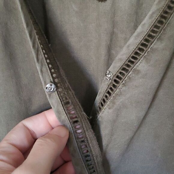 Anthropologie Cloth & Stone Romper Size S - Picture 5 of 16